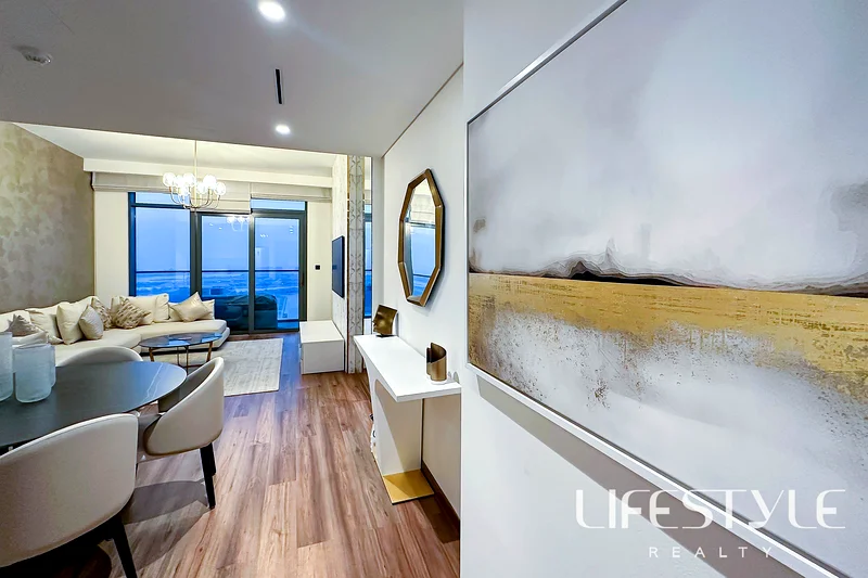 Fully Furnished / Palm View / High Floor63733695899651112
