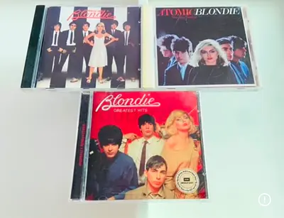 3 Blondie Music CD’s