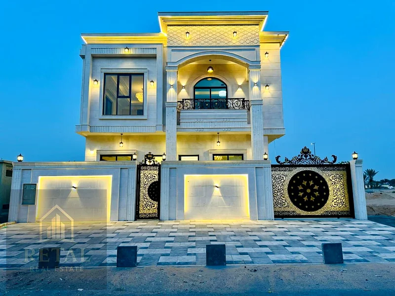 Classic 5-BR Master Villa with Elegant Design and Custom Finishing for Sale in Al Helio 2 –AJMAN, Spacious Layout, and All Fees Included63910417322114110