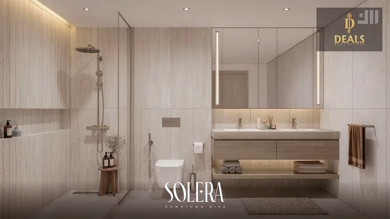 1BR - بريميوم زاوية / إطلالة جزئية على البحر / ملكية دائمة / بدون عمولة / عائد استثماري مرتفع63862374750337111