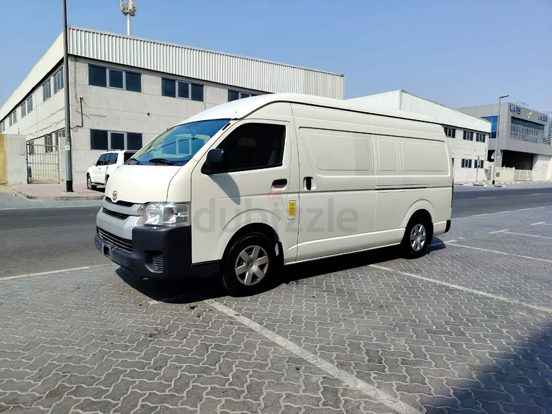 Toyota hiace GL 2021 model, delivery van,2.7CC, GCC, good condition.63699049563139112