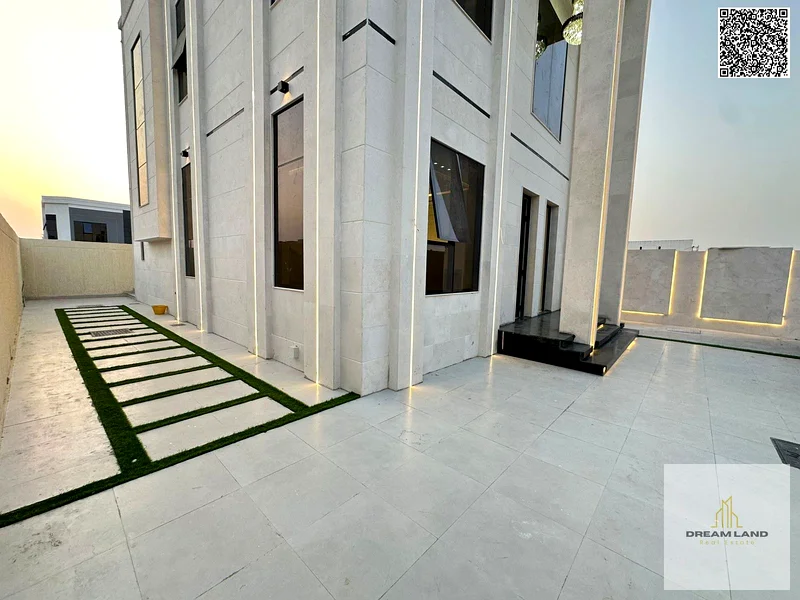 For sale - Corner villa in Al Helio 2 - Ajman | Two floors | 4 master bedrooms | Majlis and hall with sinks | Modern kitchen | Courtyard | All inclusi63910644940545113