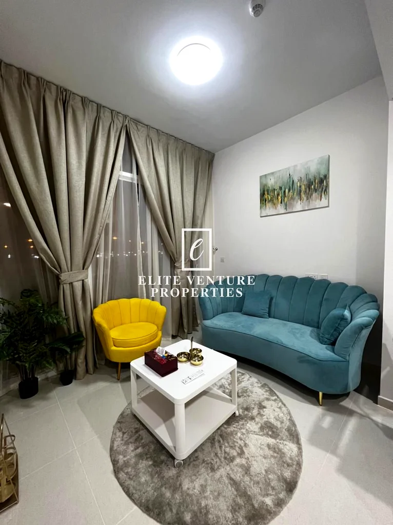 شقة مفروشة بالكامل بغرفة نوم واحدة | إطلالة على شارع حصة63738389433601112