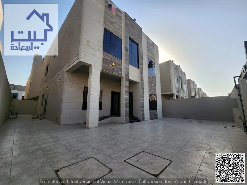Modern villa for rent in Al Yasmeen area, ready to move in, wonderful modern finishing, spacious areas, modern designs, at a very attractive price63718289181826110