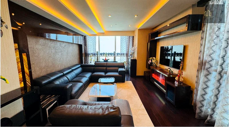 بنتهاوس | غرفة خادمة | مفروشة بالكامل | تصميم أنيق | إطلالة على البحر63775720399234111