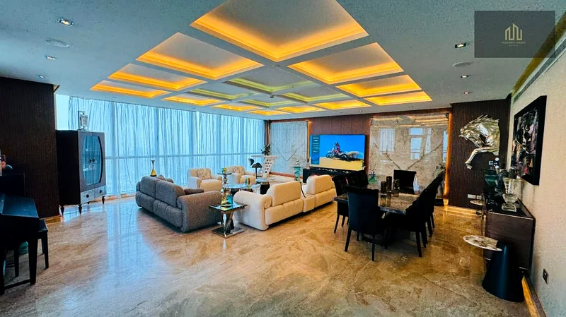 بنتهاوس | غرفة خادمة | مفروشة بالكامل | تصميم أنيق | إطلالة على البحر63775720399234110