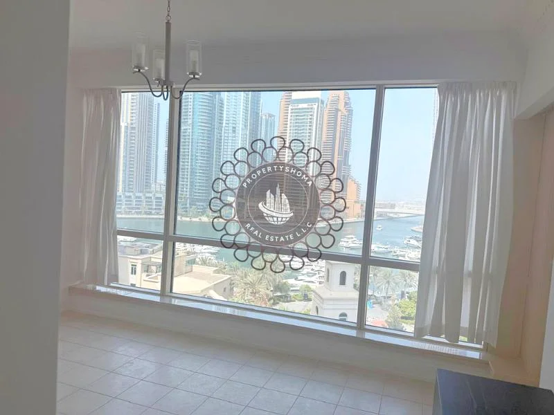 شقة مطلة على الواجهة المائية بغرفتي نوم في برج المسك63777918854018110