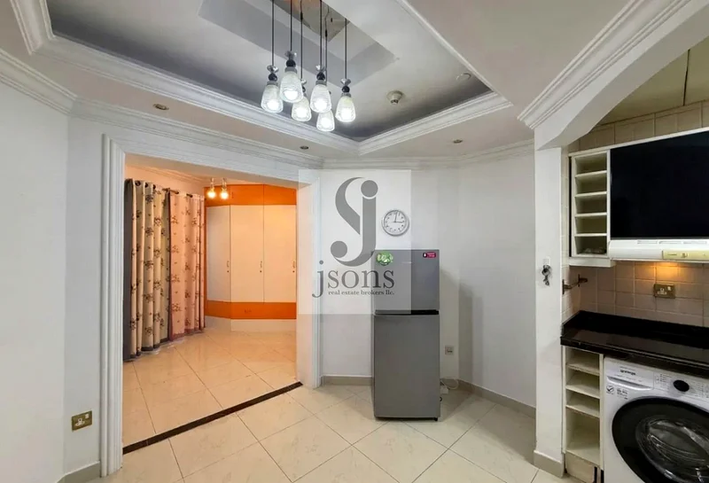 شقة واسعة بغرفة نوم واحدة شبه مفروشة |l دبـي غيت وان!!63750047671170114