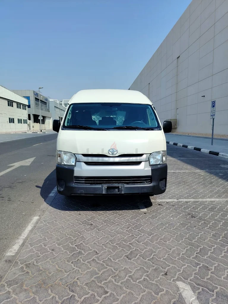 Toyota hiace GL 2021 model, delivery van,2.7CC, GCC, good condition.63699049563139111