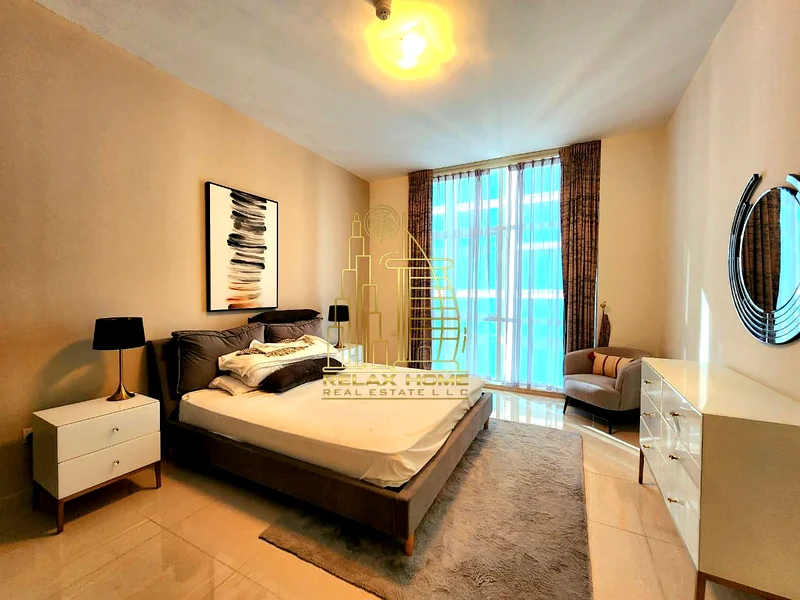 شقة مفروشة بالكامل 1BHK | جاهزة للانتقال | صالة رياضية وحمام سباحة | بالقرب من محطة المترو63745657920003112
