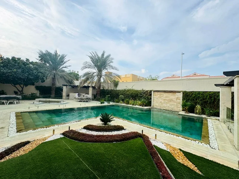 With Pool & Elevator...!! Stunning 5-bedroom villa for rent in AL Manara...!!63724696459010112