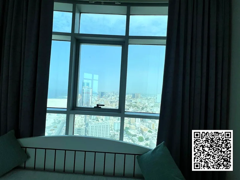 Fully Furnished 2BHK with Sea & City View in Ajman Corniche Residences | AED 10,000 Monthly63810811116034111