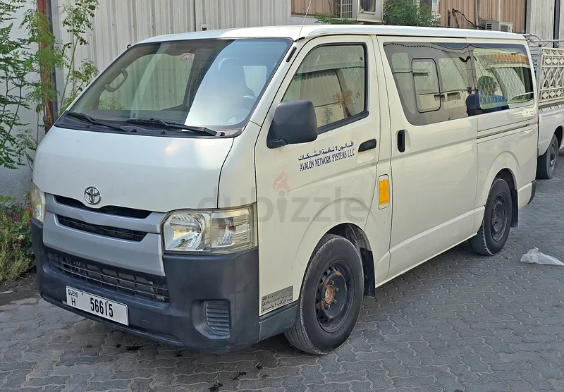 TOYOTA HIACE 2014 - DELIVERY + PASSENGER VAN - JAPAN - WHITE COLOUR63699049481089111