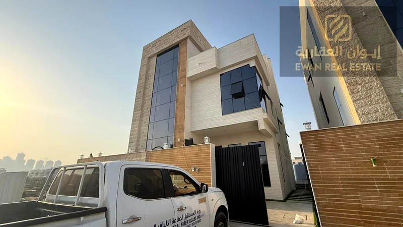 للبيع – فيلا فاخرة في هيليو 2، عجمان مع مسبح خاص63910536863363111