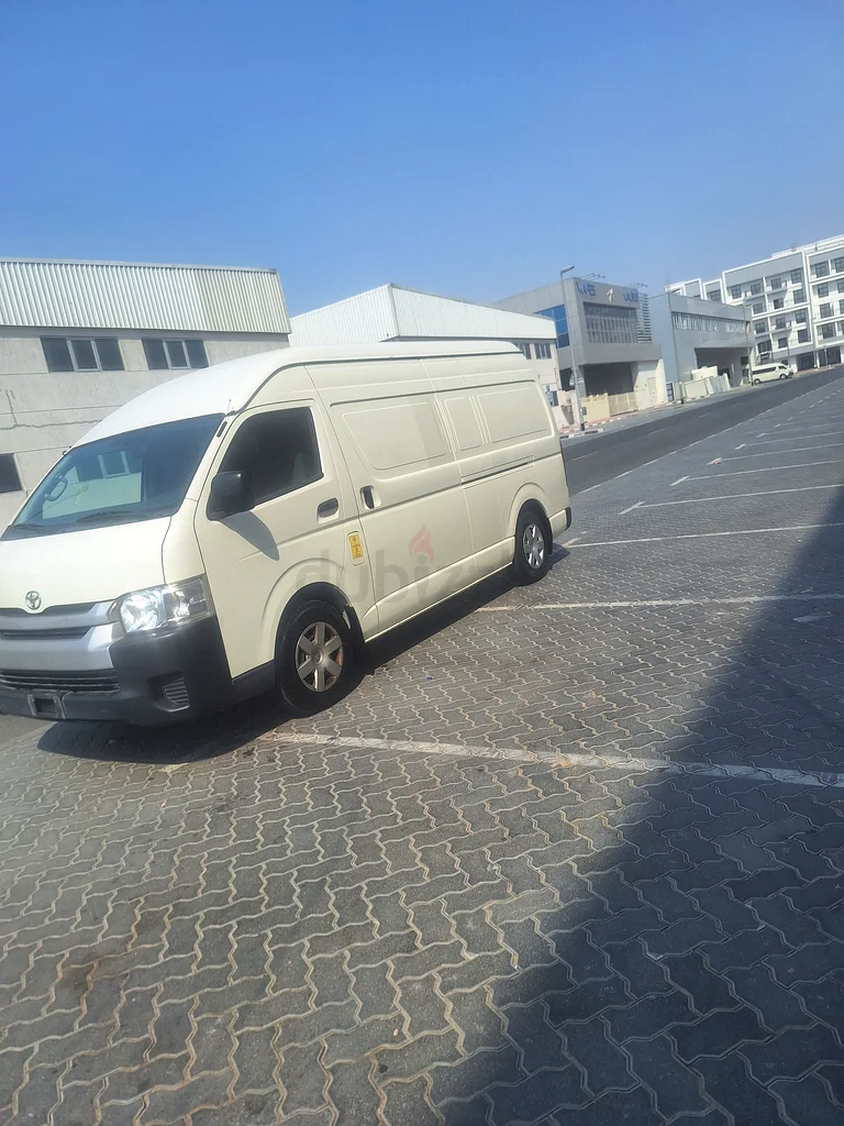 Toyota hiace GL 2021 model, delivery van,2.7CC, GCC, good condition.63699049563139114