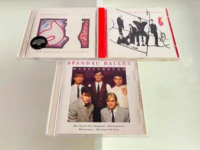 3 Spandau Ballet Music CD’s