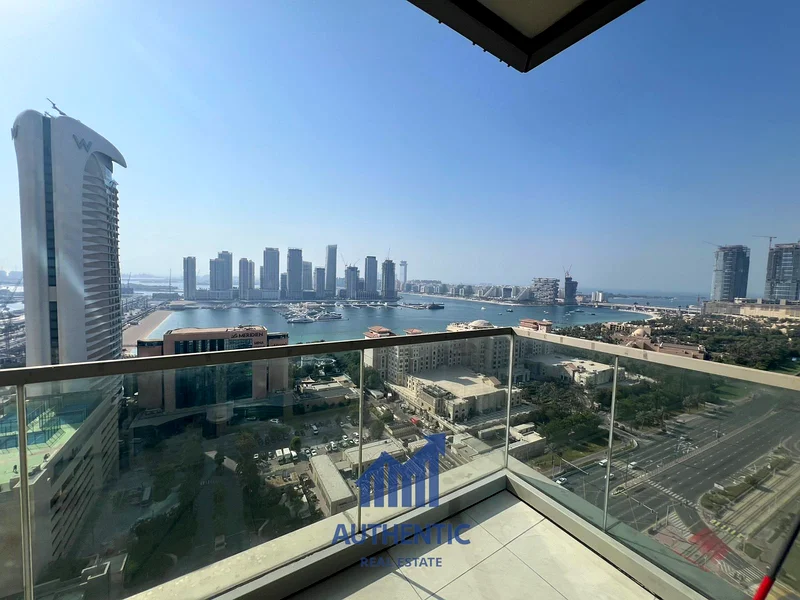 Skyline & Sea View| High Floor | Spacious 3BHK | Maid’s Room | Unfurnished | Chiller Free63776019779585114