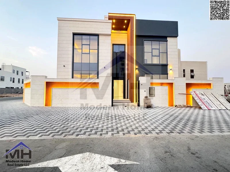 بسعر يشمل الرسوم، امتلك فيلا رائعة مكونة من 3 طوابق و7 غرف في أول ساكن في عجمان، ملكية حرة، تكييف مركزي مباشرة على شارع محمد بن زايد63883873904129112
