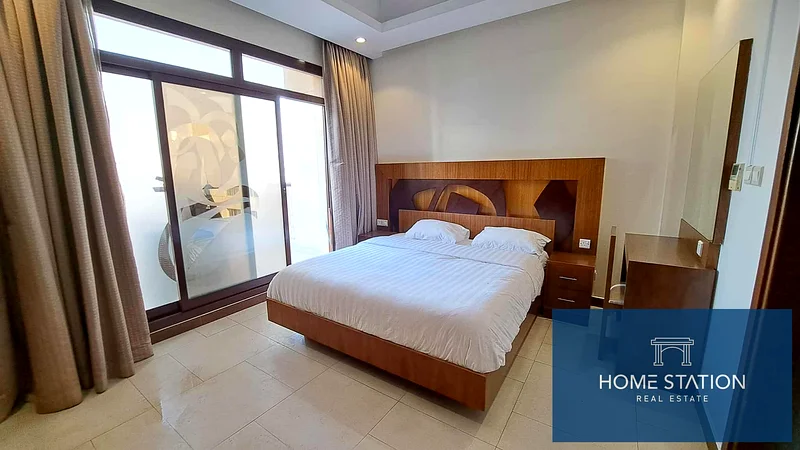 شقة مفروشة بالكامل 2BHK | شرفة كبيرة | بالقرب من مول الإمارات63744334544385114