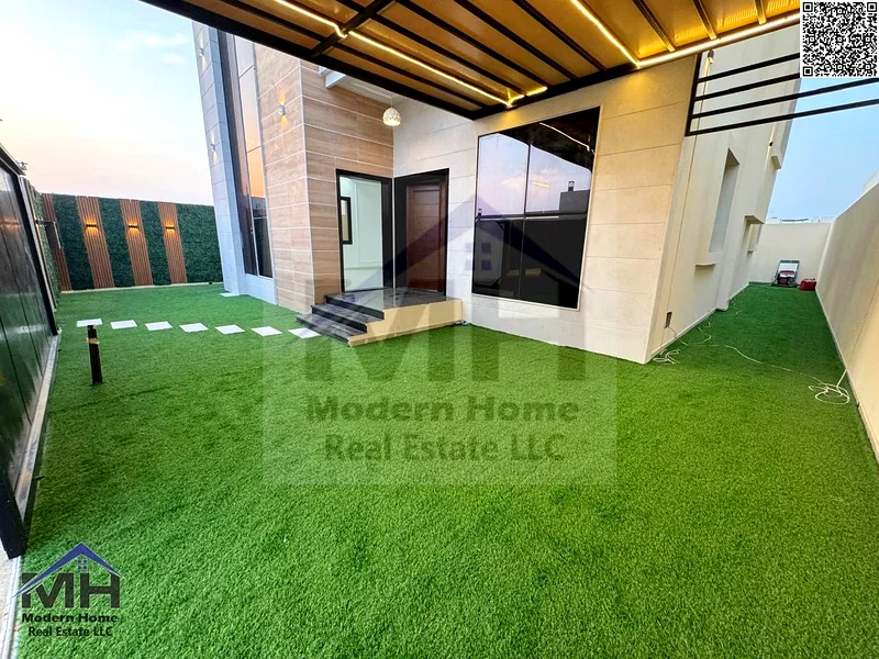 At a price including fees own a villa in Ajman, first resident, freehold, super deluxe, close to the Chinese market and on Mohammed bin Zayed Road63883873171843113
