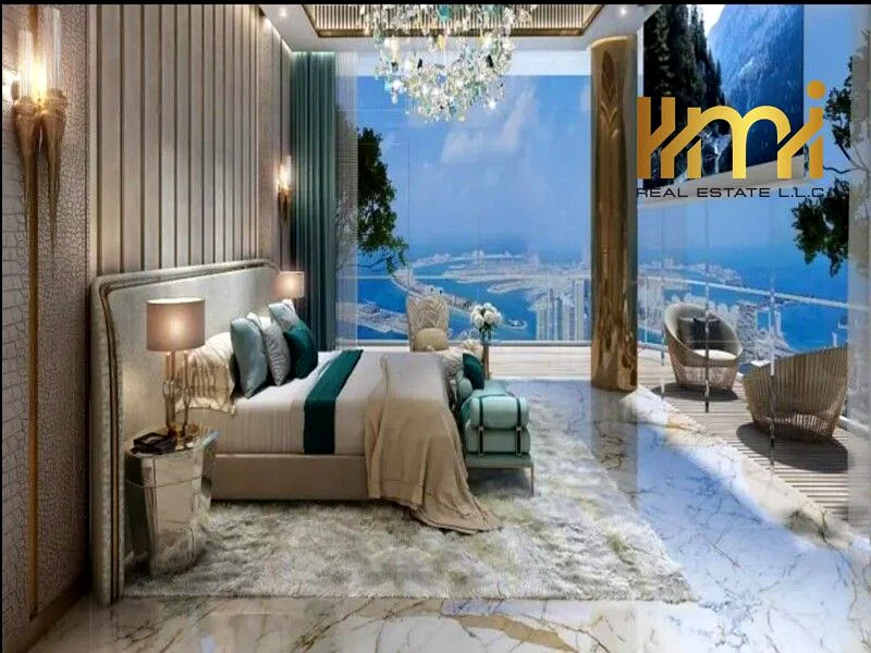 منظر بحري كامل | ديكور داخلي من علامة كافالي | وصول خاص إلى الشاطئ63986239587330113