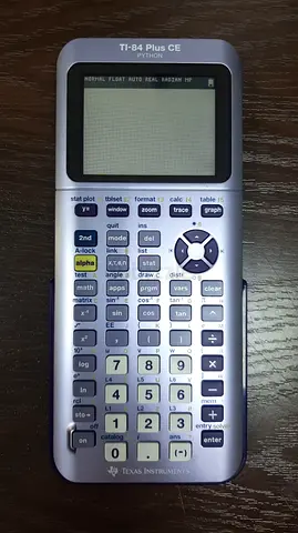 Texas Instruments Calculator TI-84 Plus Ce Python Enhanced Graphing Plus Software Infinitely Iris