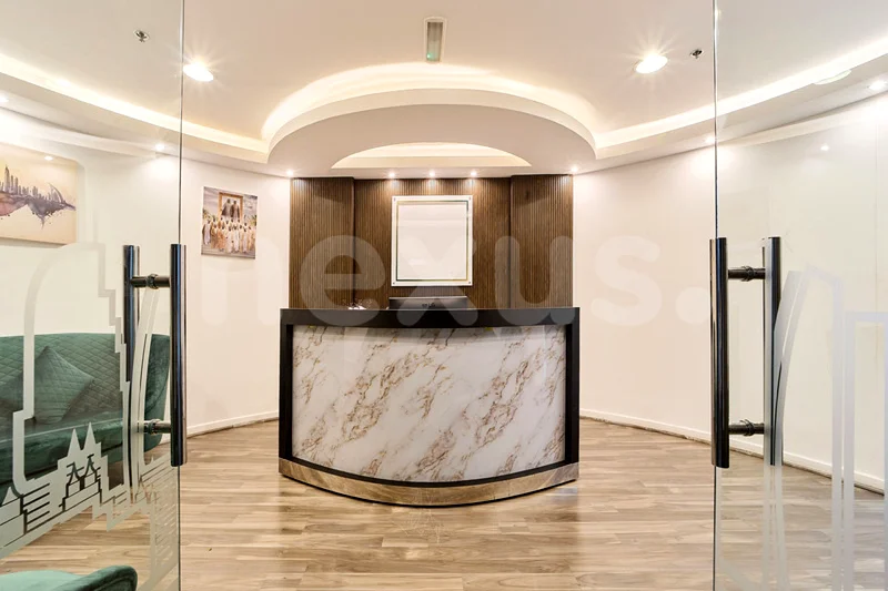 مؤثثة بالكامل | مؤجرة | طابق عالي | موقع متميز63824183835523110