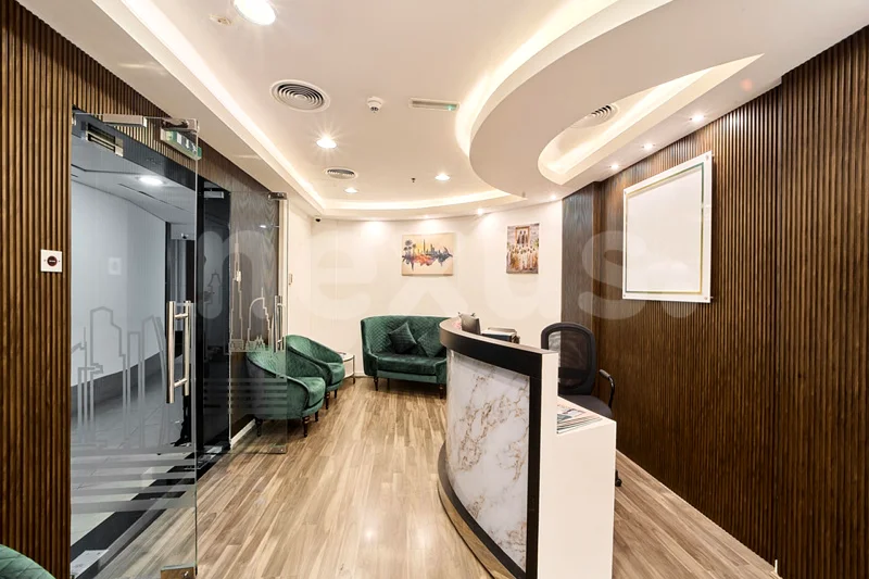 مؤثثة بالكامل | مؤجرة | طابق عالي | موقع متميز63824183835523111