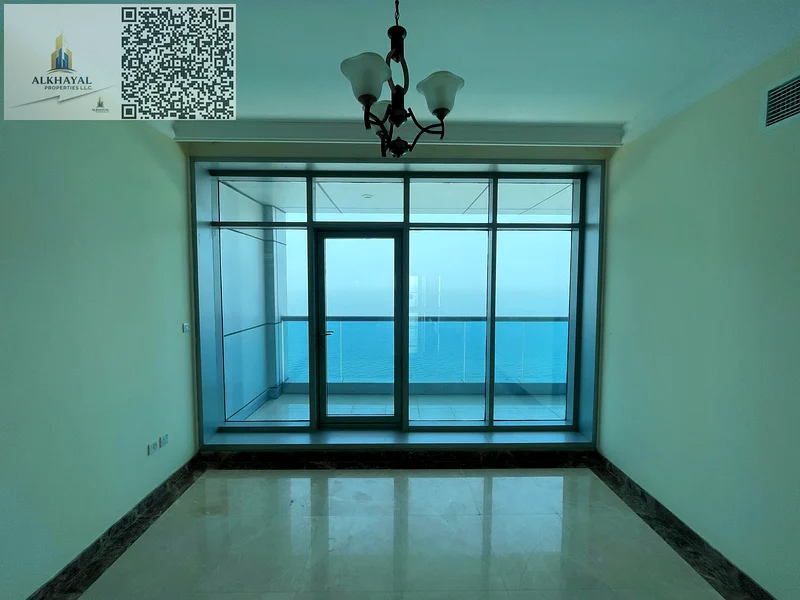دوبلكس أنيق للإيجار السنوي | في كورنيش عجمان | إطلالة على البحر والمدينة63810910333441110