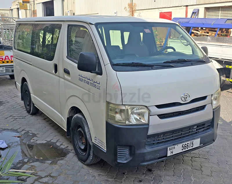 TOYOTA HIACE 2014 - DELIVERY + PASSENGER VAN - JAPAN - WHITE COLOUR63699049481089112
