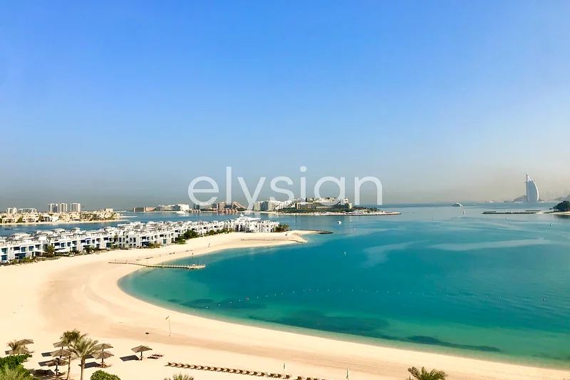 Sea and Burj View | Beachfront | High Floor64009545768577110