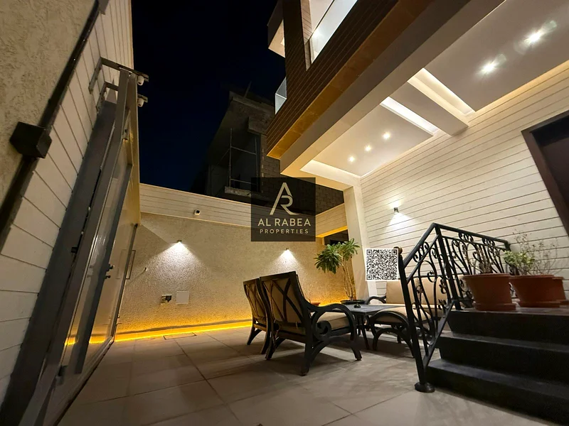 The most luxurious villa in Ajman - Majlis - Maid's room - Modern design - Dubai exit63722360350083113