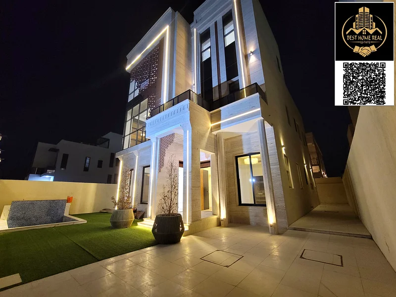 Luxury 6 Master Bedrooms Villa For Sale In Al Alia, Ajman - High End Finishing - Free Hold For All Nationalities63873580378371110