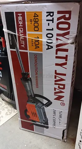 High-Performance Demolition Hammer by Royalty Japan - Model RT-101A