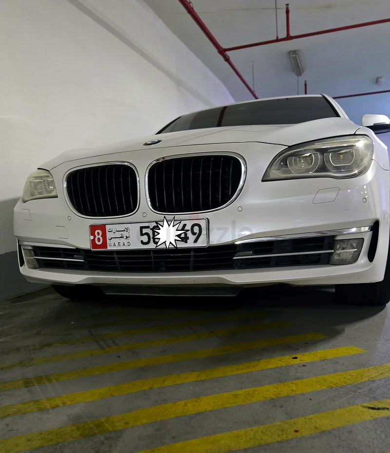 BMW 7-Series 740Li (2013) | White Elegance, Luxury Redefined!63699047538691113