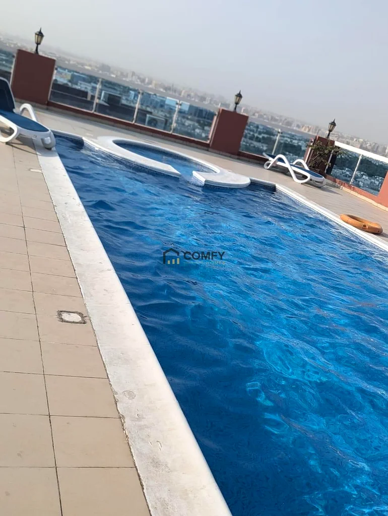 شقة فاخرة بغرفة نوم واحدة وبشرفة للبيع في موقع متميز في سيليكون أويسس63980380088833114