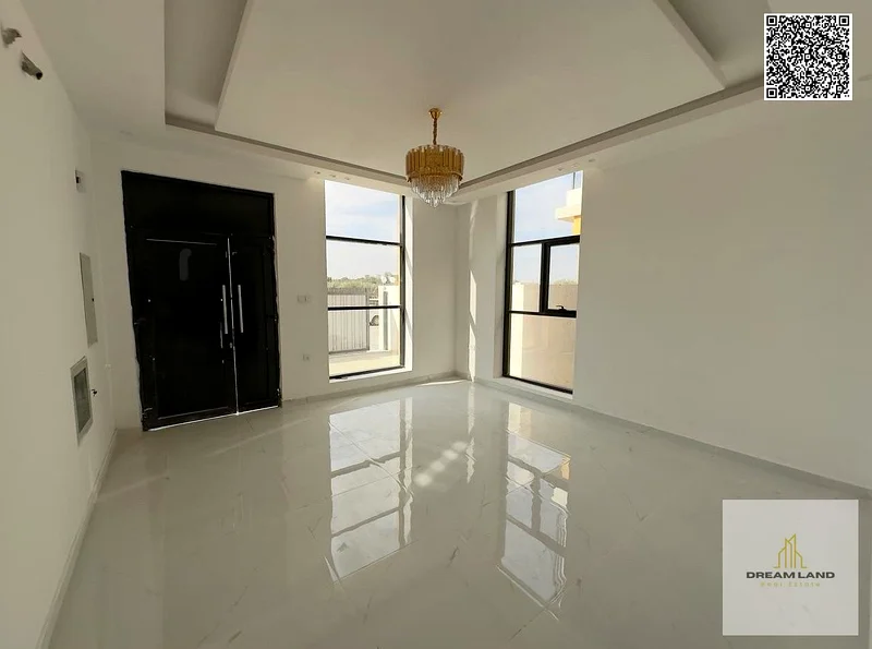 For sale, a villa, including registration and ownership fees, directly opposite the mosque, two floors, stone facade, with the possibility of easy ban63910418130563114