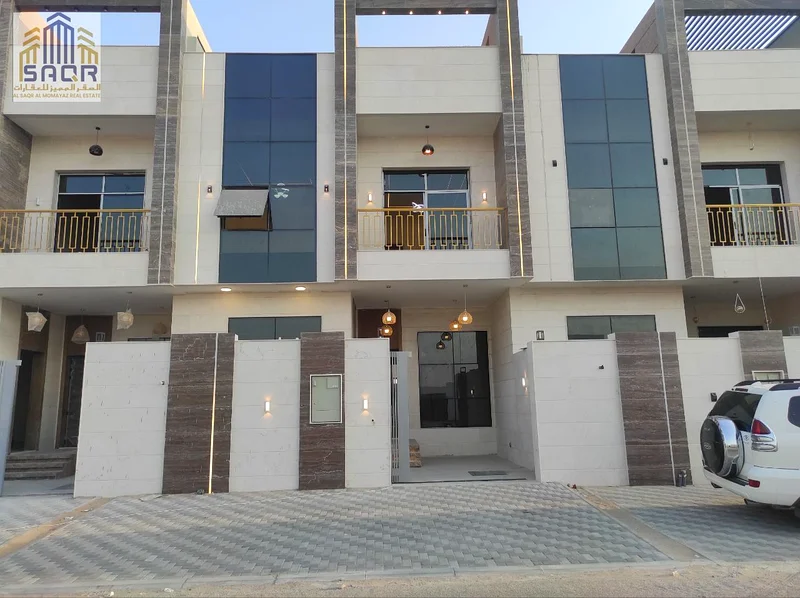 تاون هاوس للبيع / شامل رسوم التسجيل / خلف برجي عزة والإمارات63913217832323111
