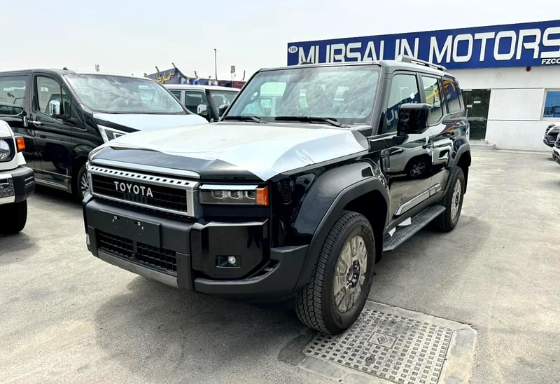 TOYOTA PRADO 2.4L PETROL BLACK 2025 GCC ALL ROUNDER FULL (Export Only)63700381009153110