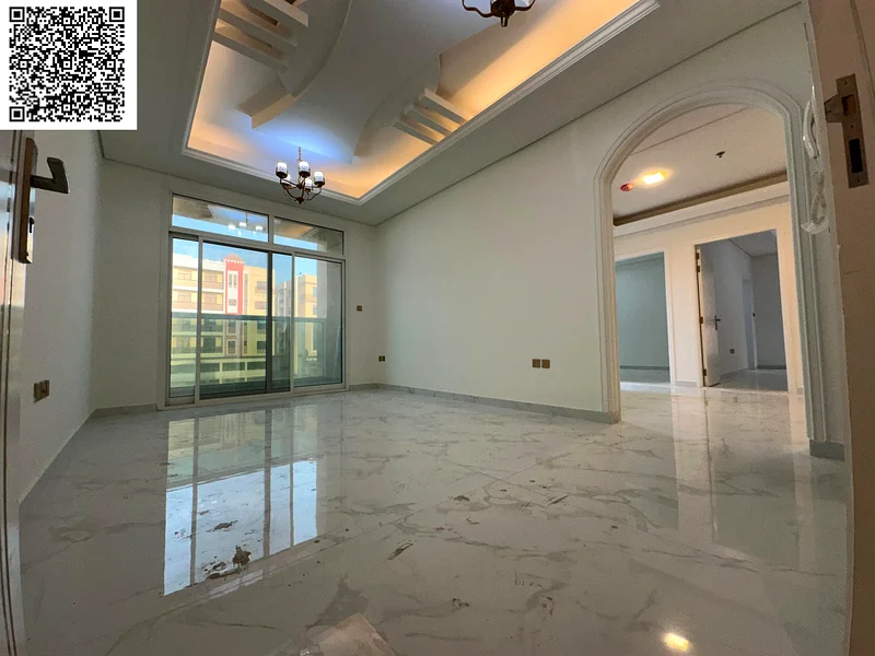 Gym & Pool + 1 Month Free | 3 Master BR | Hall + Separate Dining Majlis | Balcony | Central AC | Prime Location | Easy Dubai Access ✅63711958523009111