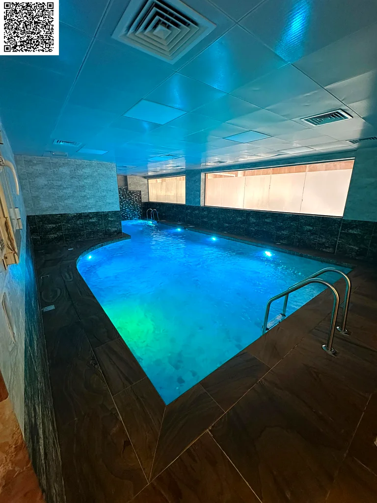 Gym & Pool + 1 Month Free | 3 Master BR | Hall + Separate Dining Majlis | Balcony | Central AC | Prime Location | Easy Dubai Access ✅63711958523009110