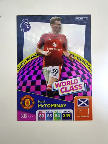 Scott McTominay World Class Trading Card