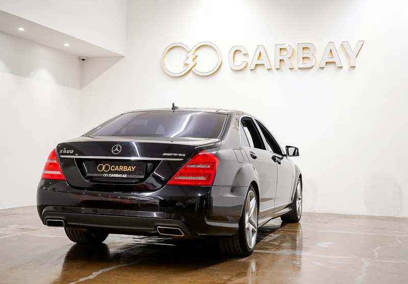 1219 درهم إماراتي | مرسيدس S500 AMG 2012 | مواصفات عالية | حزمة الليل | دول مجلس التعاون الخليجي | ضمان لمدة سنة واحدة63699025563266114