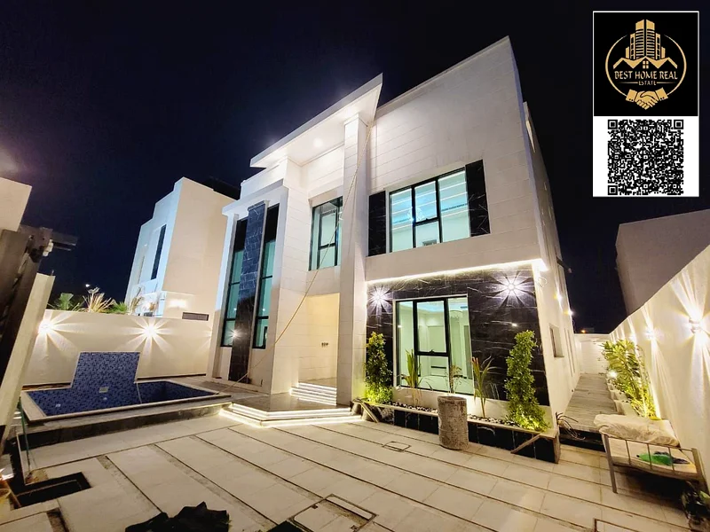 Luxurious Exceptional Villa in Al Aalia – Ajman | 2 Floors | 8 Master Bedrooms with Majlis & 2 Living Halls | All-Inclusive, Negotiable63872926567683110