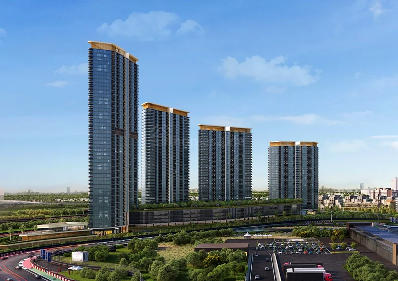 front of upcoming metro station, pool view63984586936323110