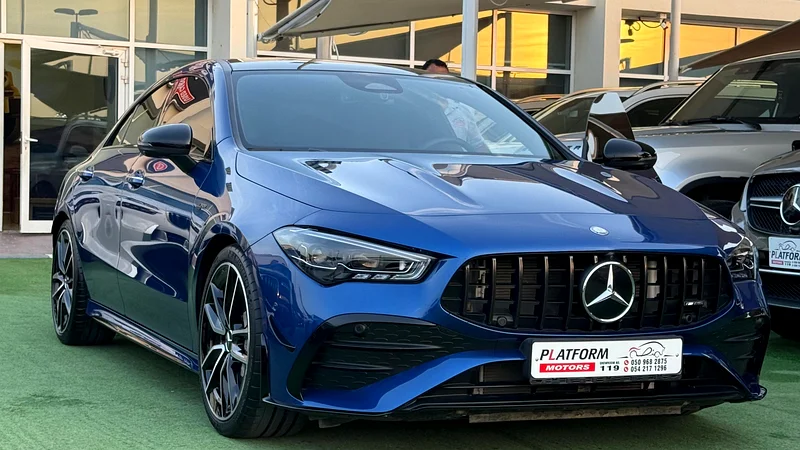 Mercedes Cla35 model 2025 gcc under warranty original paint مرسيدس سي ال اي ٣٥ موديل ٢٠٢٥ خليجي ضمان63700564119041114