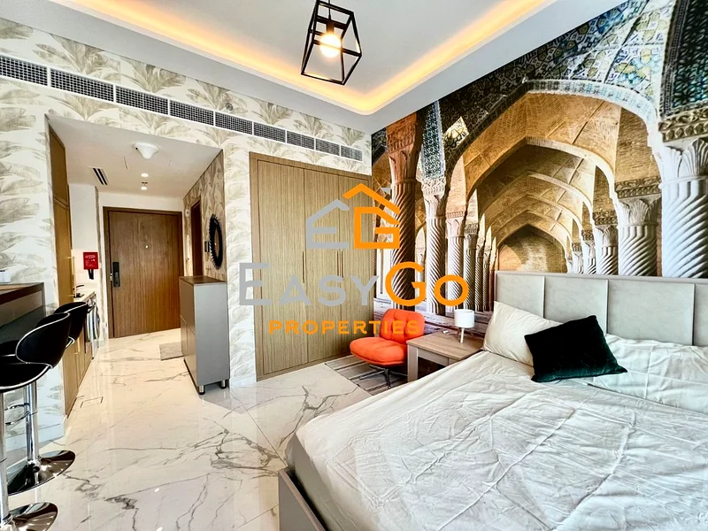 شقة ستوديو | مؤثثة | 63000 درهم إماراتي | موقع متميز63802764288513113