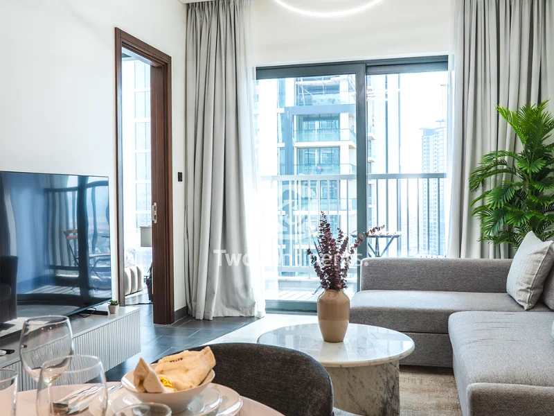 Stylish 1BR + Study I Fully Furnished I The Crest63759058749315111