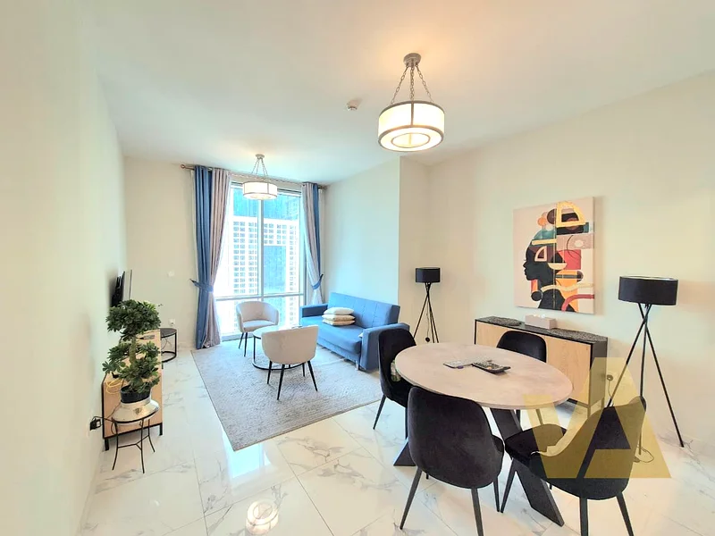 Furnished 1BR | Sea, Canal, Pool View | High Floor63795041379843112