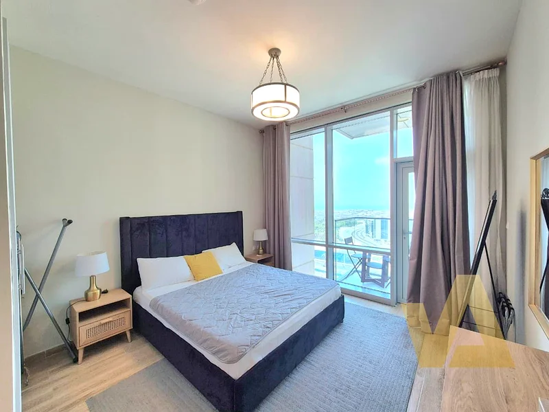 Furnished 1BR | Sea, Canal, Pool View | High Floor63795041379843114